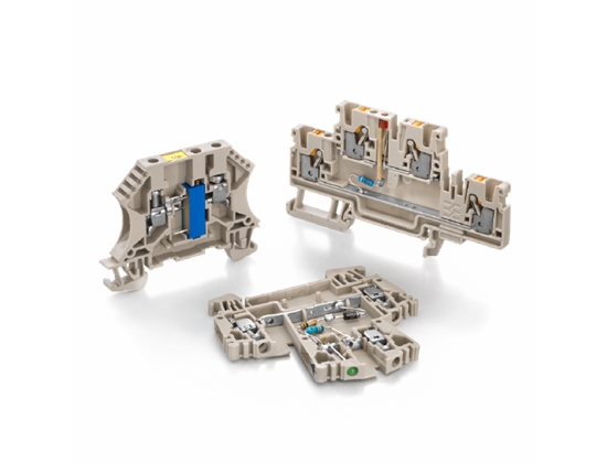 Terminal Blocks with Electronic Components